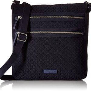 Vera Bradley Iconic Triple Zip Hipster